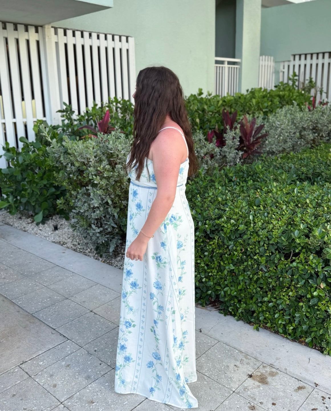 Floral maxi sundress