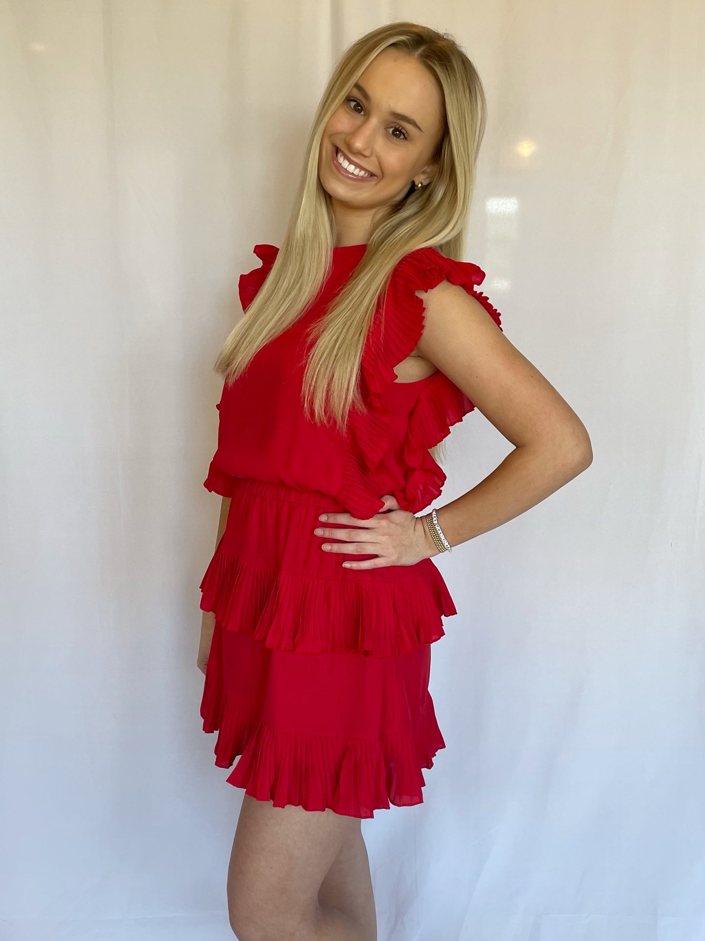 Everleigh Tiered Ruffle Dress