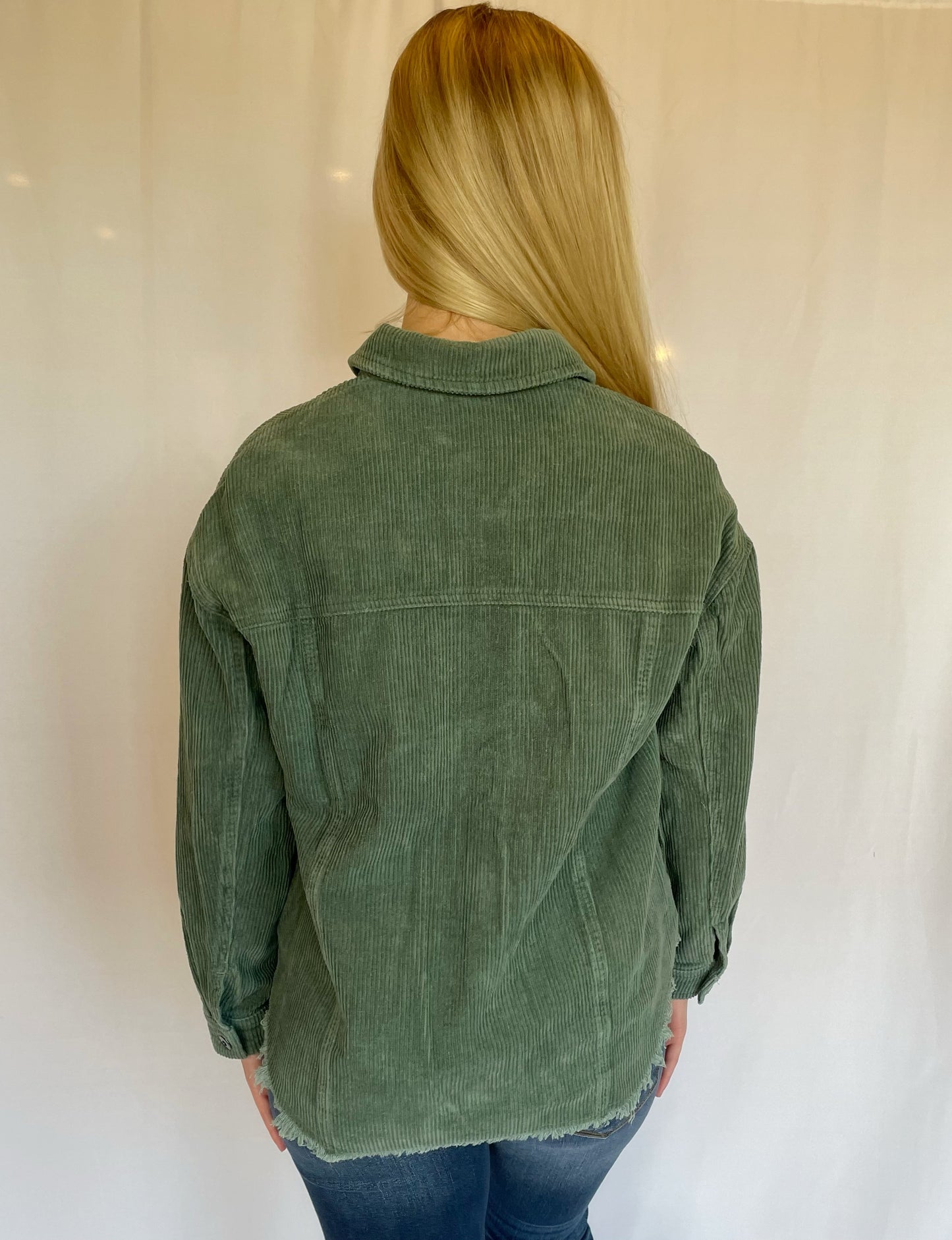 Carrie Shacket - Olive