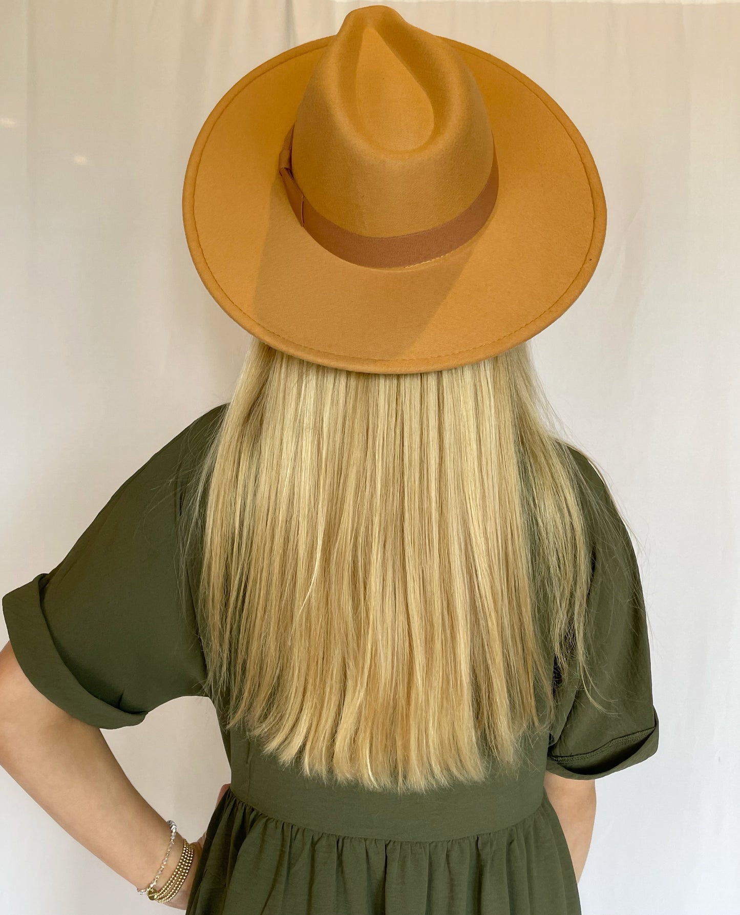 Camel Felt Fedora