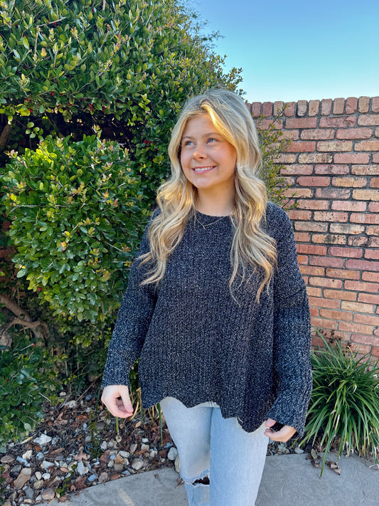 Sarah Shimmer Sweater