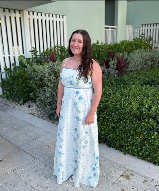 Floral maxi sundress
