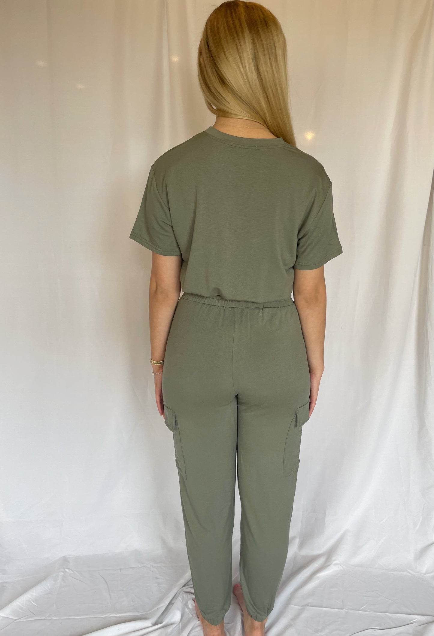 Comfy Cozy Olive Green Set