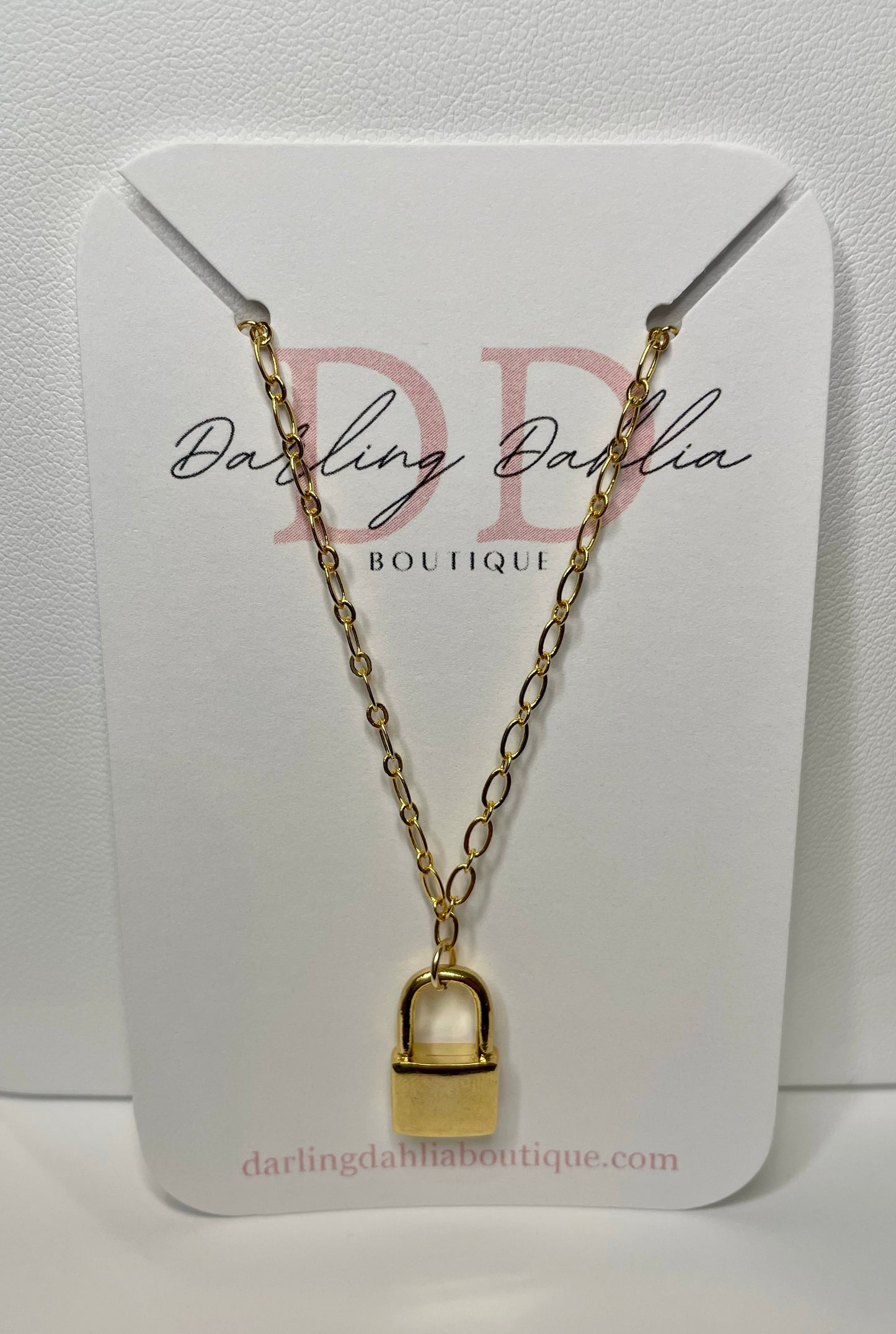 Padlock Necklace